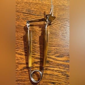 Vintage Bakelite Handle Meat Fork For Carving Or Serving 8.75" Long